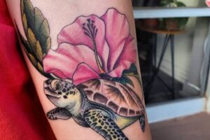 125 Unique Turtle Tattoos With Meanings And Symbolisms 6