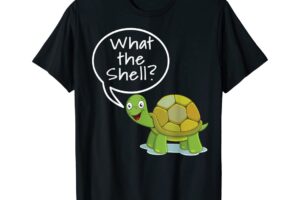 What The Shell Funny Turtle T-Shirt 6