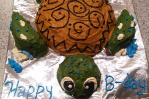 How To Make An Easy Turtle Shaped Cake 2