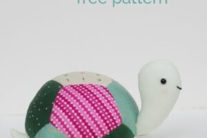 Free English Paper Piecing Pattern: Tilly The Turtle 8