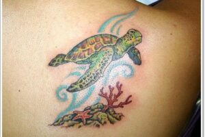 100 Sea Turtle Tattoo Designs & Meanings: Shell Yeah! 3