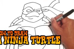 How To Draw A Teenage Mutant Ninja Turtle Face 6