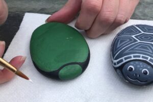 How Do You Paint A Rock Like A Turtle Shell? 6